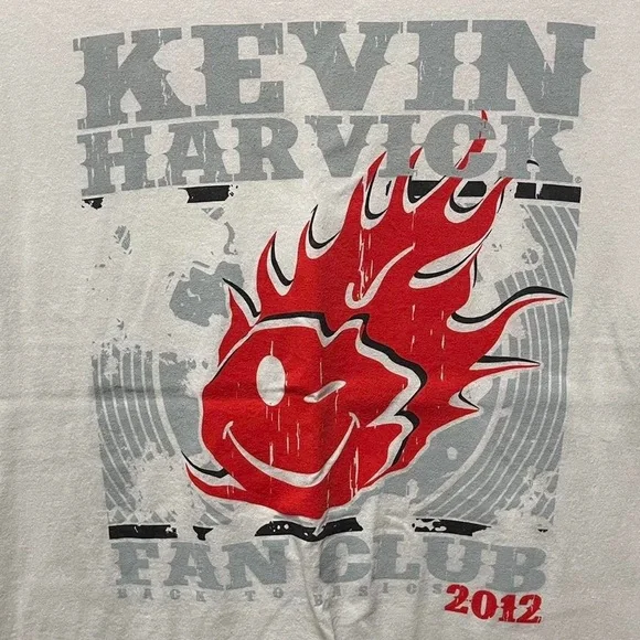 2012 NASCAR Kevin Harvick Sam’s Club back to the basics Crewneck racing T-shirt - Picture 2 of 4